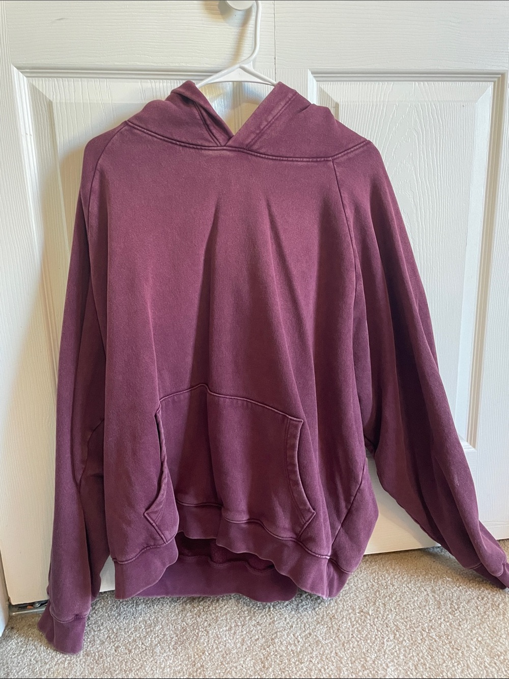GAP VintageSoft Hoodie XXL in Tuscan Red Wash